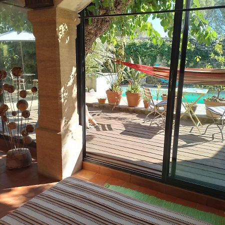 Charming Stone Villa With Pool & Garden Montaren-et-Saint-Médiers Exterior foto