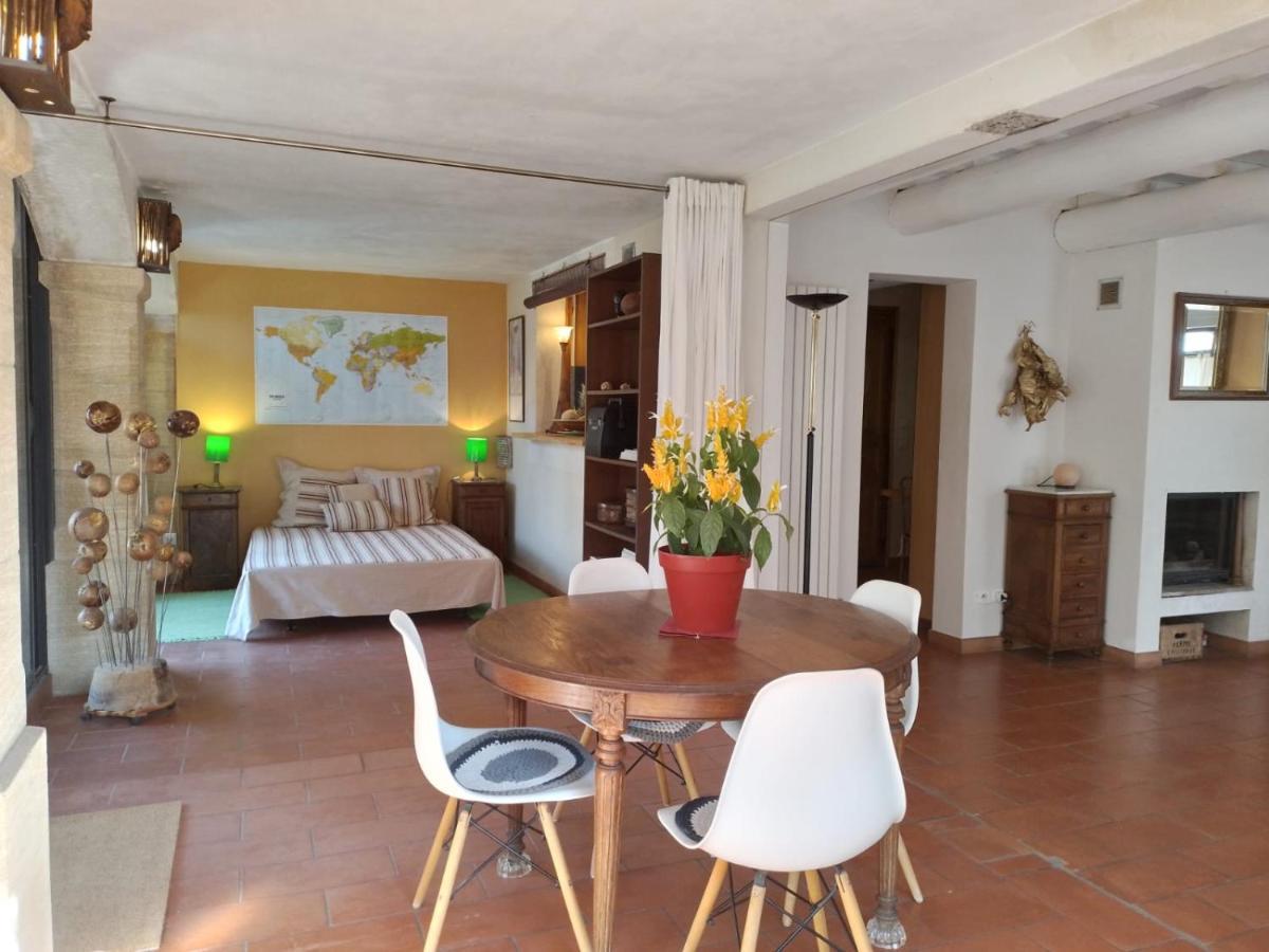Charming Stone Villa With Pool & Garden Montaren-et-Saint-Médiers Exterior foto